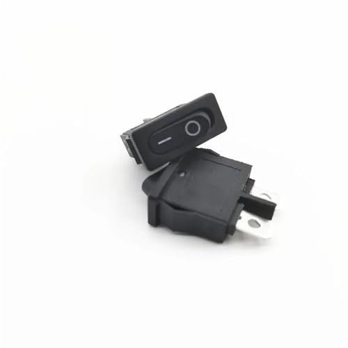 Interruptor basculante KCD1-110 negro de 10x22 mm para sustitución en paneles 5