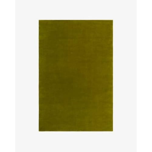 AARISH RUGS Luxury Handmade Wool Area Rug – Hand Tufted Soft Pile Designer Rug for Living Room, Bedroom & Any Space – Premium Quality Wool Rug for Elegant Home Decor (Milano Green, 8X10 FEET)