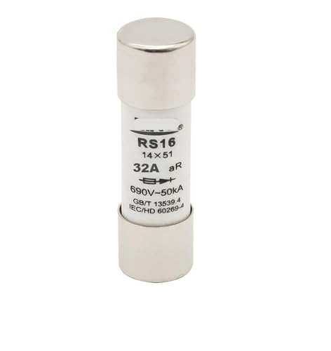 Fusible rapide RS16 cartouche cylindrique de sécurité électrique 690V