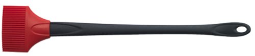 iSi Basics Dual Basting Brush, X-Large, 3-Inch Brush, Black/red