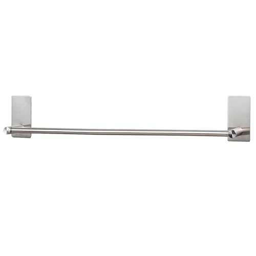 Vista SUS304 Porte-serviettes adhésif en acier inoxydable 60 cm, porte-serviettes adhésif pour chambre à coucher, cuisine argentée
