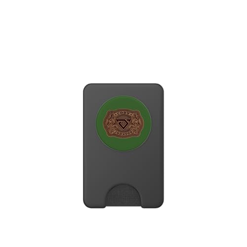 Hebilla de Cuero Cody Johnson PopSockets elegante cartera MagSafe 2