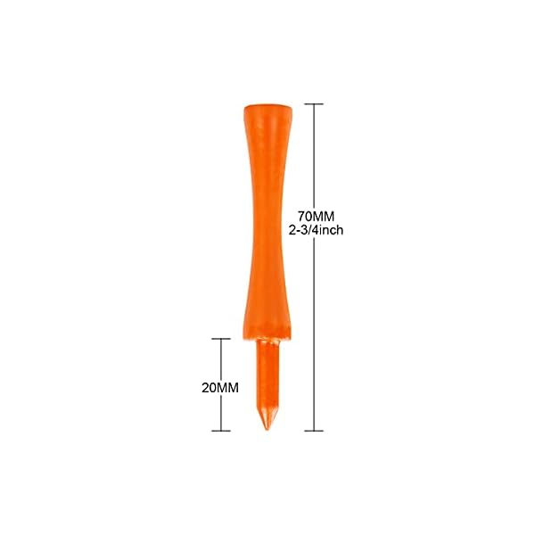 LIKOSO-tee-de-Golf-de-Bamboo-100-Piezas-70MM-Naranja