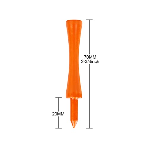 LIKOSO-tee-de-Golf-de-Bamboo-100-Piezas-70MM-Naranja