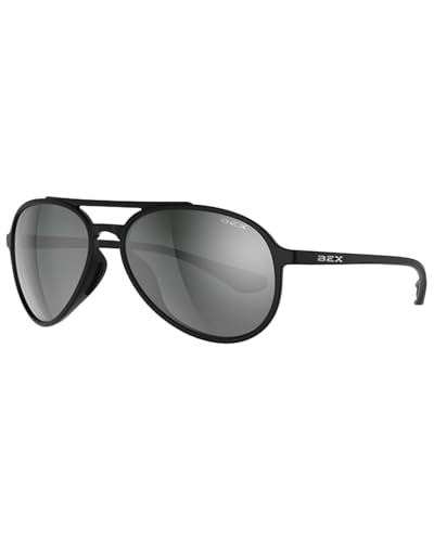 BEX Wesley Lite Sunglasses - Full-frame Wrap-around Unisex Style with Polarized Lenses - Perfect for Outdoor Activities