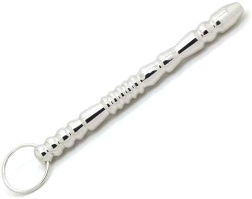 Royal Scepter Sounding Rod, 8 Inches Surgical Steel Hollow Male Urethral Penis Plug