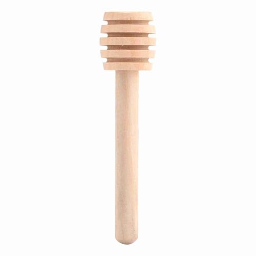 Wooden Honey Dipper Honey Stirrer Honey Wooden Dipper Stick Set Honey Stirrers Wood Honey Spoon For Tea For Honey Drizzling And Collection In Kitchen (Mini 8CM)
