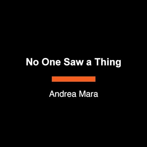 『No One Saw a Thing』のカバーアート