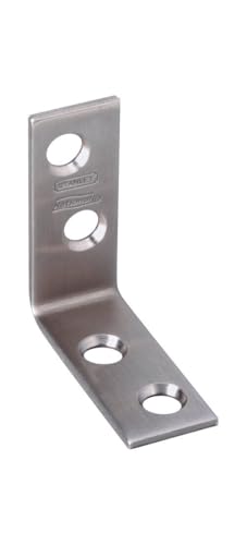 Équerre d'angle Ss1-1/2x5/8 acier d'assemblage fixation bois - 7