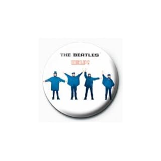 The Beatles – Help! Photo – BADGE - Les Beatles, Paul McCartney, John Lennon, RIngo Starr, George Harrison