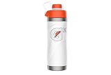 Gatorade Gx - Borraccia in acciaio inox, colore bianco, 907,2 g