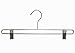 14" Metal Heavy Duty Pant/Skirt Hanger (Pack of 100) Servicrt Clotheshanger Hangers Clothes Hangers Clothing Hangers Hanger Rack Storage Hangers Closet Clothes Organizer Hangers for Clothes