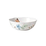 Lenox 806735 Butterfly Meadow All-Purpose Bowl, 1-Piece, 6.25' L x 6.25' W x 2.3' H, 20-Fl oz, Service For 1