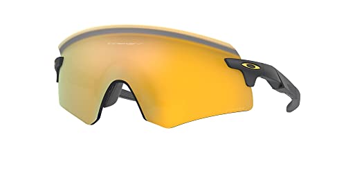 Image of Oakley mens Oo9472f Encoder Low Bridge Fit Rectangular Sunglasses