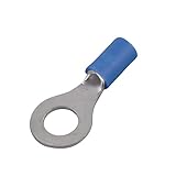 エーモン(amon) 丸型圧着端子 穴径φ6 AV(S)1.25~2sq 8個入 バッテリーからの電源取り出しに 3323