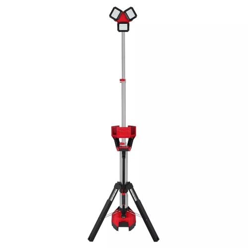 Fits Milwaukee 2136-20 M18 18V ROCKET 6000 Lumens Li-Ion Tower Light Length 9.6 in Width 10.1 in Height 41.2 in
