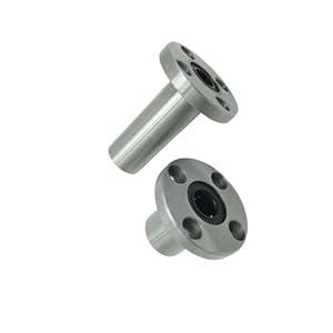 2 Stück Loowah LMF10LUU Flanschkugellager