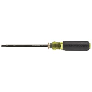 Klein Tools 32751 Screwdriver with Adjustable Length 4 to 8-Inch, Made in USA, #2 Phillips Tip and 1/4-Inch Slotted Tip
