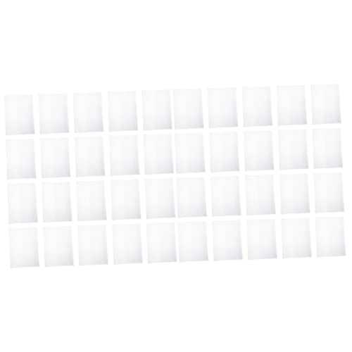 NUOBESTY 60 Pçs Capa De Livro Transparente Proteção Livros Bíblicos Protetores De Folha Transparente