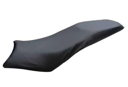 Image of Premium Water Resistant Universal Fit Scooter Seat Cover Durable Black Stretchable Protection Guard for Two Wheelers All Weather Dust and Sun Protection Skin (Black - 1)