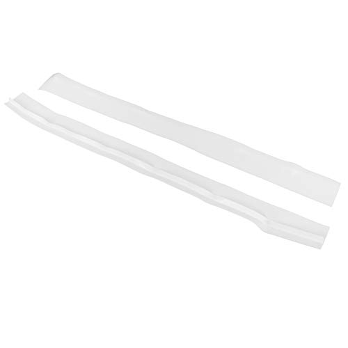 Cubierta de Silicona para Estufa de 2 Piezas Antiaceite Resistente Al Calor de Resina de Silicona para Encimera de Estufa, Tira de Sellado de Relleno de Horno de 25 Pulgadas,
