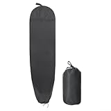 Protection de planche de surf : fabriquée à partir de polyester 210D robuste avec un nez rembourré, cette housse de rangement protège efficacement votre planche des rayures pendant les voyages ou les périodes de stockage.