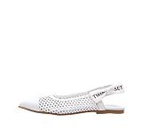 Material: Pintura Twin set 221GCJ04G bailarina blanca de niña, Color blanco., 37W IT