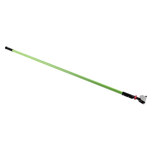 Image of Restaurantware-Handle ONLY: Clean Tek Professional 63.98 Inch Dry Mop Handle, 1 Durable Mop Stick - Head and Frame Sold Separately, Ergonomic Grip, Green Fiberglass, for Home Use