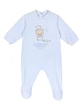 Chicco Strampler für Baby und Kleinkind Unisex Kinder, Hellblau, 0 Monate