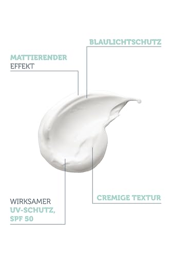Mattierende Sonnenschutzcreme mit Trockeneffekt SPF 50 für fettige und Mischhaut – 50 ml – Ansicht 4