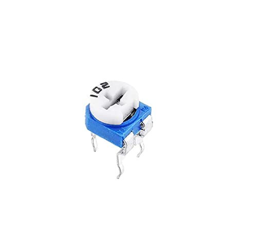 Image of AVS COMPONENTS 1K (102) Vertical PCB Preset Variable Resistor Trimmer Potentiometer pack of 10