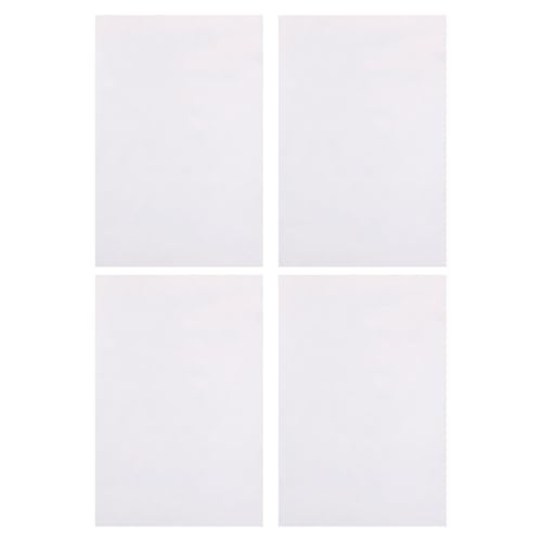 Abaodam 4pcs B5 Beige Eye Protection Blank Memo Pads Draft Books Math Note Scratch Paper for Students Office Writing Pads