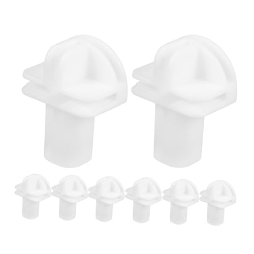 Cabilock 24 Piezas De Conectores De Estantería De Alambre Con Hebilla Para Puerta De Gabinete Conectores De Unidad Modular Conectores De Armario Modulares Conectores De Cubos De