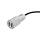 Elektrorollstuhl-Ladekabel, 1 Für 2 Universal-USB Mobilitäts-Scooter-Schnellladegerät Schnellladekabel aus Zinklegierung Mobilitätsroller Kleinwagen-Schnellladegerät Für Kleine Autos Elektromobile