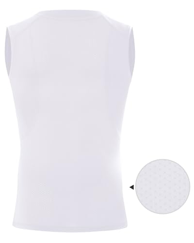 Blueleaf Boys Sleeveless Compression Shirt Youth Mesh Back Tank Tops Kids Athletic Basketball Undershirts2