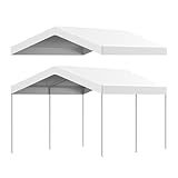 Toldo de repuesto para cochera, resistente al agua...