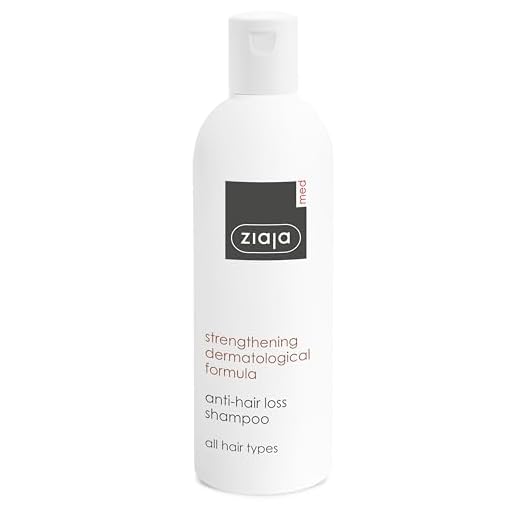 Ziaja Champú Anticaída con Fórmula Dermatológica Fortalecedora, 300 ml, Para Todo Tipo de Cabello de ZIAJA MED