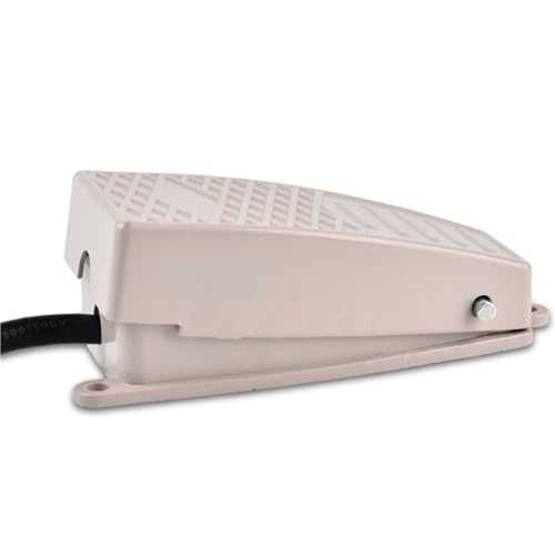 Interrupteur à pédale ENTFS-5A beige momentané en métal 220V