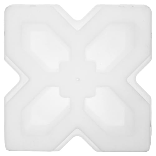 GANAZONO Concrete Molds - Paver, Cement, Brick & Stepping Stone Forms - 4 in 1 Set