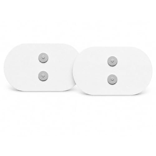 ReliveX Adaptive Hydrogel Pads ReliveX Spinal Stenosis Machine Adhesive Electrode Pad Replacements for Home Office and Travel Relaxation (2 Patches)