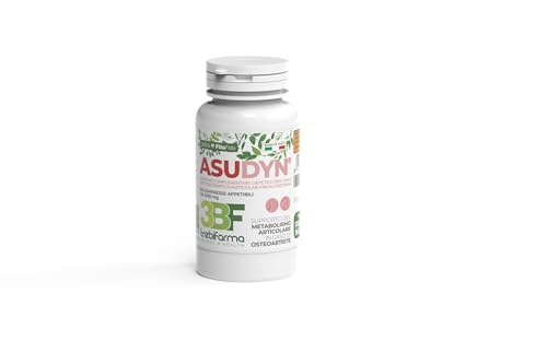 Asudyn 60-3BF - Mangime Complementare in Compresse per Cani e Gatti - Supporto Articolare in caso di osteoartrite - 72 g - Trebifarma