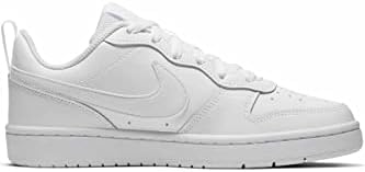 Nike Court Borough Low 2 (gs) Casual Fashion Sneaker Big Kids Bq5448-100 Size 3.5 | Image 5
