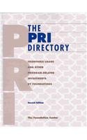 The Pri Directory: Charitable Loans and Other Program-Related Investments by Foundations 1931923493 Book Cover