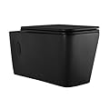 Swiss Madison Well Made Forever SM-WT442MB, Concorde Wall Hung Toilet Bowl, Matte Black