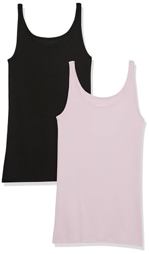 Image of Amazon Essentials Women's Slim-Fit Thin Strap Scoop Neck Tank Top