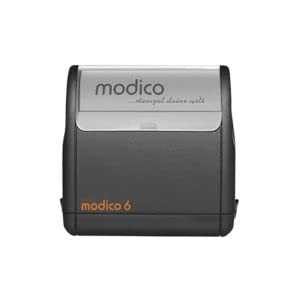 Timbro autoinchiostrante Modico 6 – 36x66mm