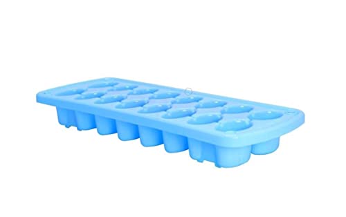Black Olive Flexible Plastic Ice Cube Tray- Cube Plastic Ice Cube Moulds & Tray With Flexible Ice Trays, Stackable Flexible & Twist Release Safe Ice Cube Molde (16 Cavity, Pack Of 1) For Rs. 73 @ 63 %