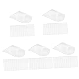 YARNOW 50 STK Socken Beutel Ringe Zubehör Behälter Für Filter Pelletiert Ziehen Vliesbeutel Keramik Tragbar Holzkohle Biosphären Entfernen Isolierung Zubehör Beutel Filter Aquarium