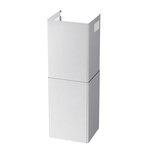 Rallonge de cheminée hotte murale FIREGAS inox conduit ventilation