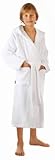 Egeria 509001 Maurice Kinder Jugend Bademantel, Baumwolle, 35 x 31 x 10 cm, Weiß